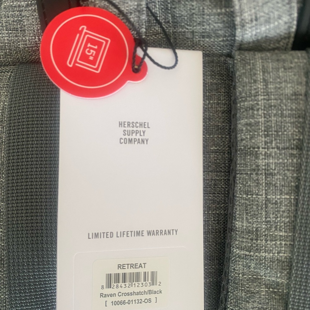 Herschel Supply Company Gray Backpack Minimalist Design - Picture 4 of 15